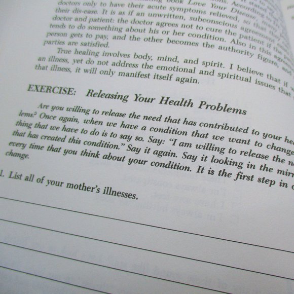 Love Yourself, Heal Your Life Workbook Louise Hay - Picture 5 of 9